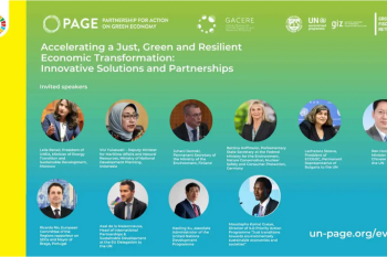 PAGE at the High-Level Political Forum 2023: Driving Action for Accelerating the Green Transition through circular economy and partnerships